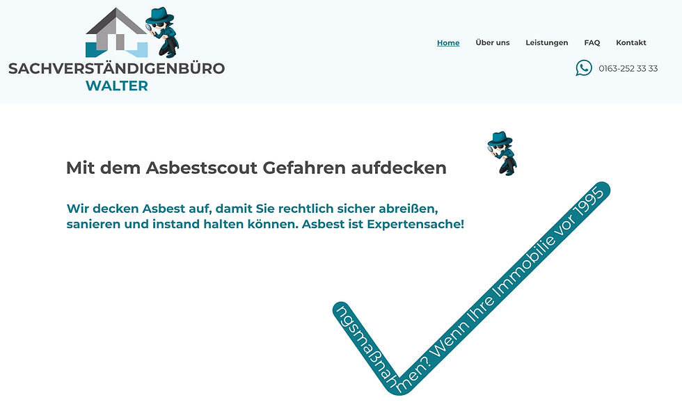 Asbestscout - Service des Sachverständigenbüro Walter