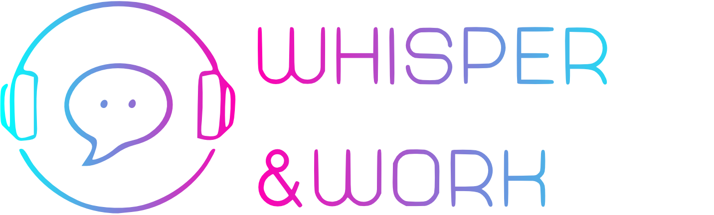 Whisper and Work Logo
