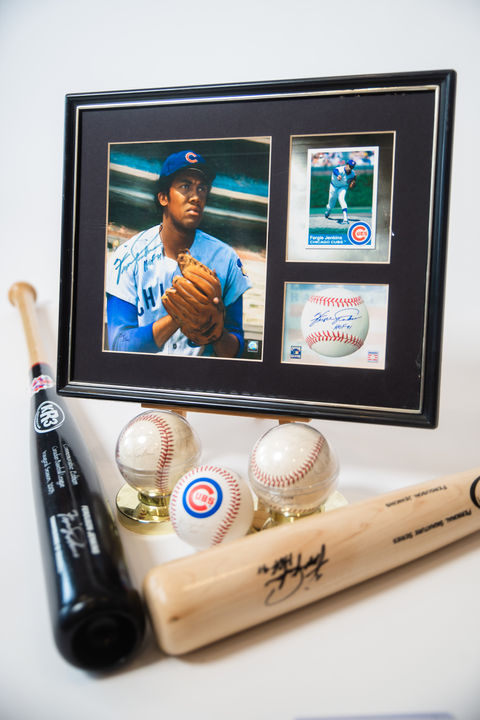 Fergie Jenkins memorabilia at Chatham Sports Hall of Fame Chatham Kent Ontario
baseball
