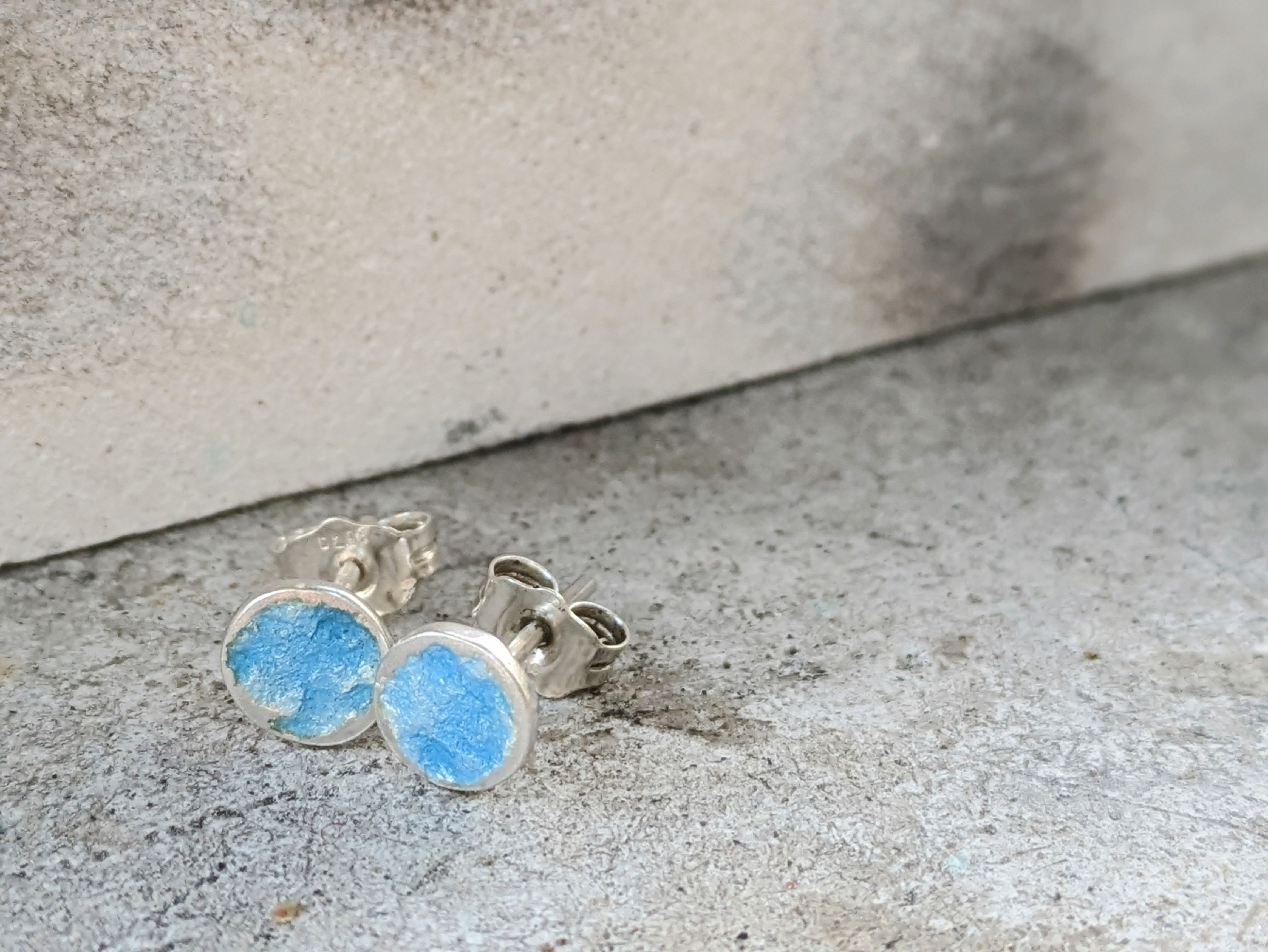 Coastal Enamel Studs 6mm