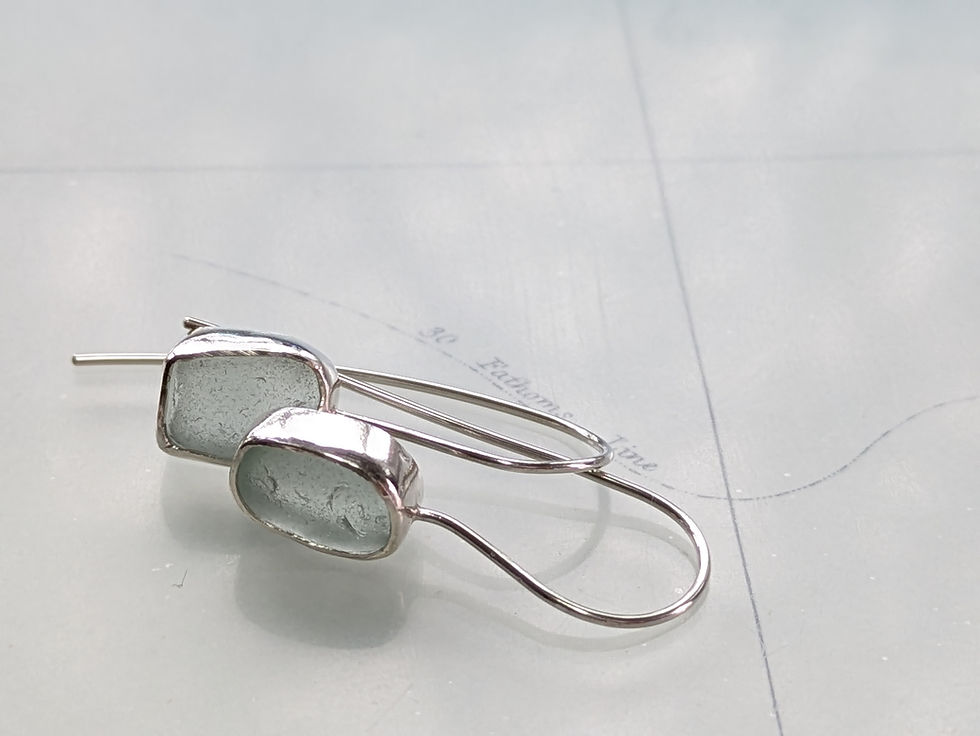 Sea Glass Earrings - Soulmate