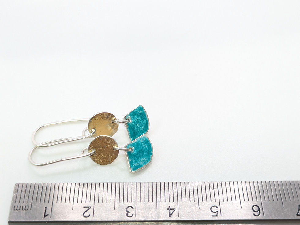Thumbnail: Coastal Enamel Earrings