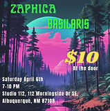 Zaphica at Studio 112 poster.jpg