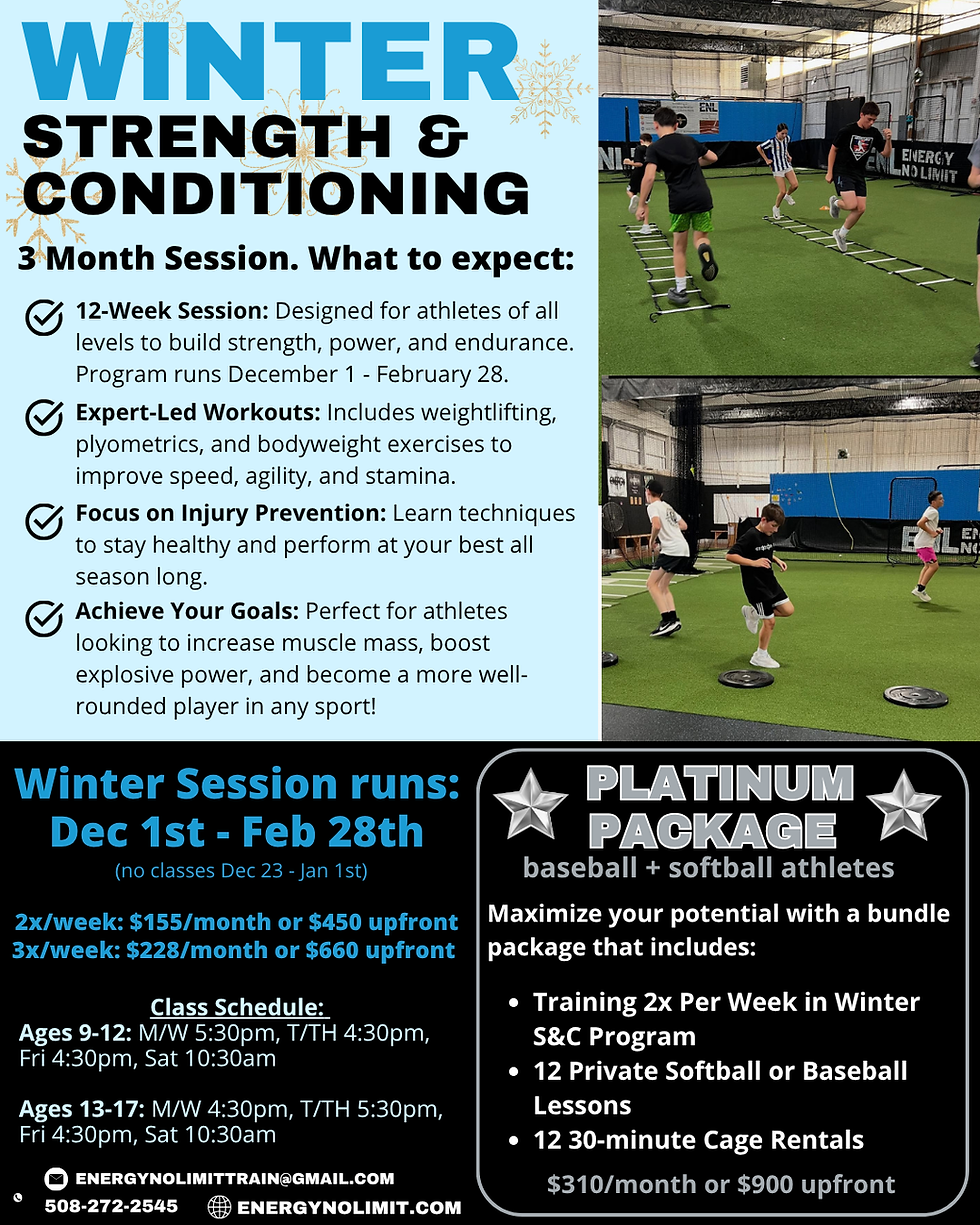 Winter Session S&C