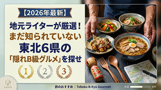地元ライターが厳選!まだ知られていない東北6県の「隠れB級グルメ」を探せ