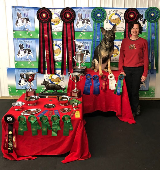 Patty Schneiderjohn & Oshie 2018 GSD Nat