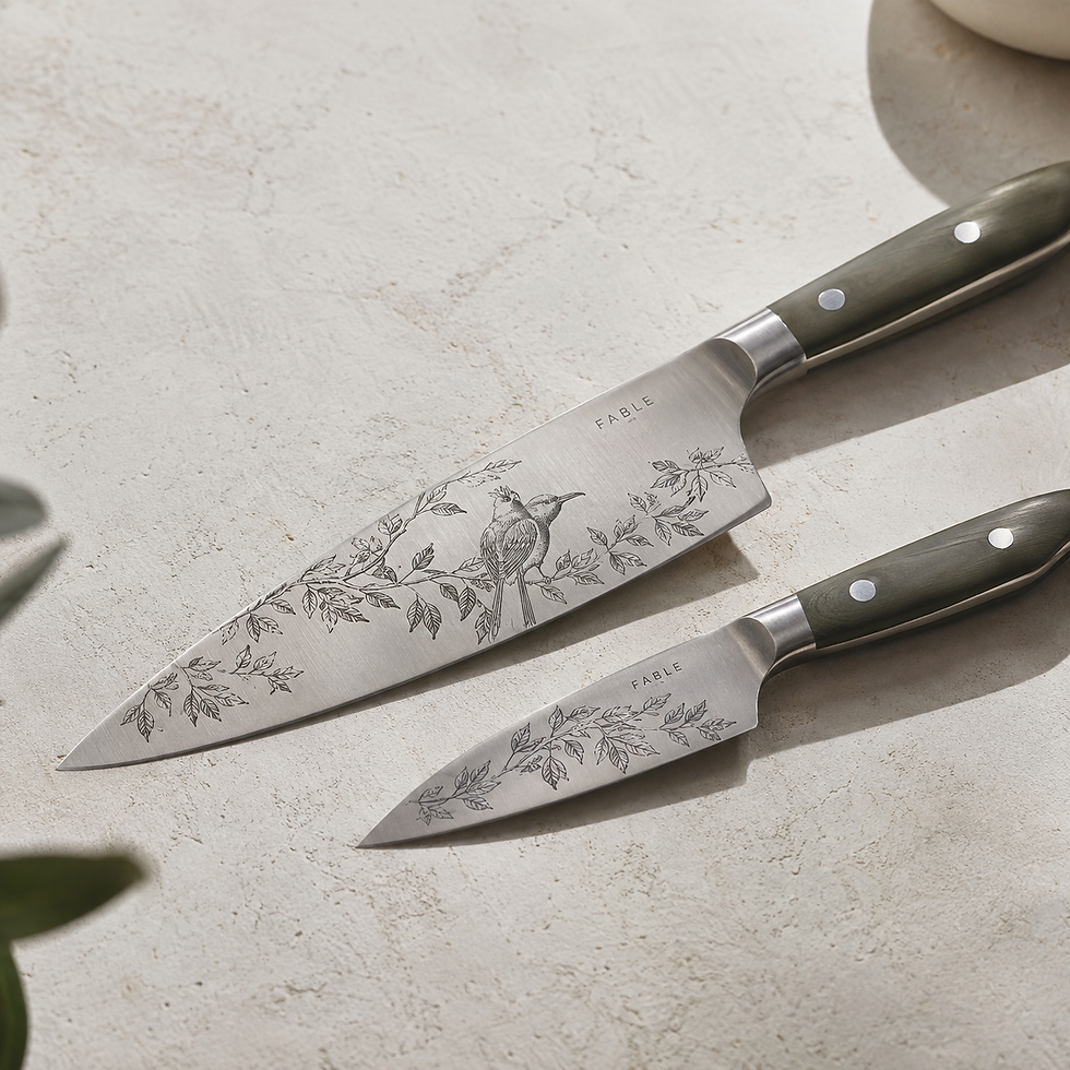 KNIFE ENGRAVING BY AURALASERWORKS