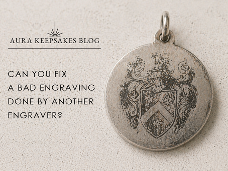 Can You Fix a Bad Engraving Done by Another Engraver?