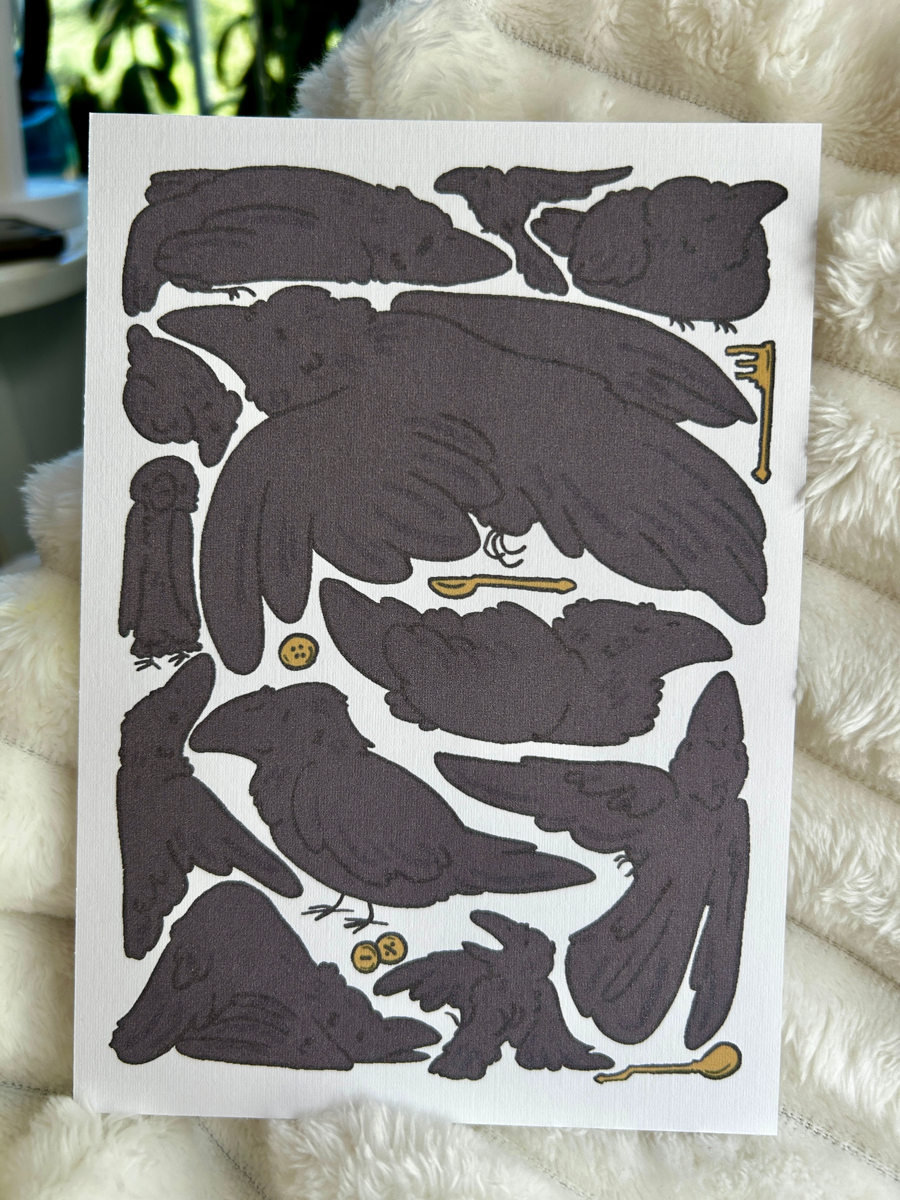 Crows & Treasure Print