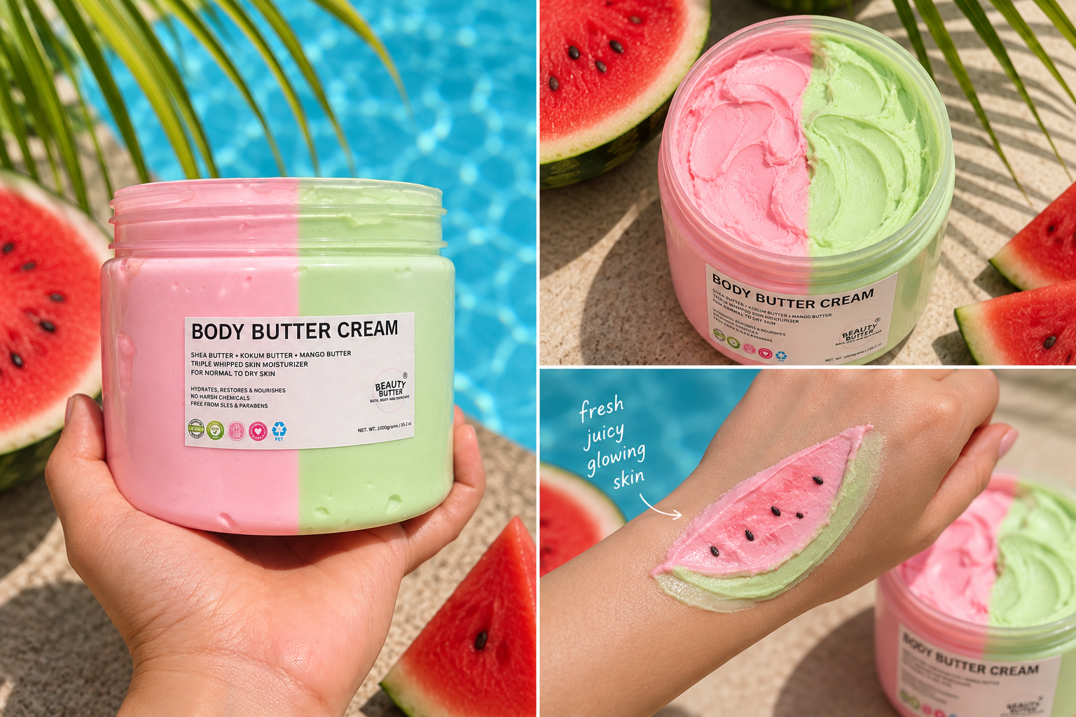 Watermelon Body Butter Cream