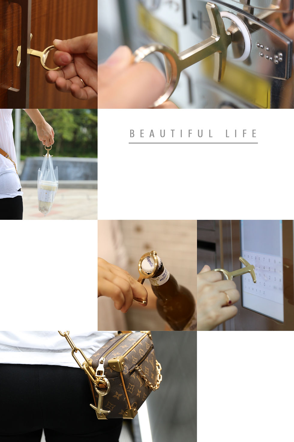 Thumbnail: No Touch Key/Bottle Opener X3 (one free retractable carabiner)