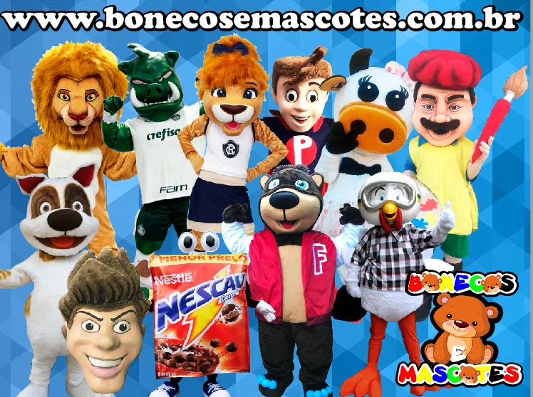 Mascotes de Vestir para Empresas