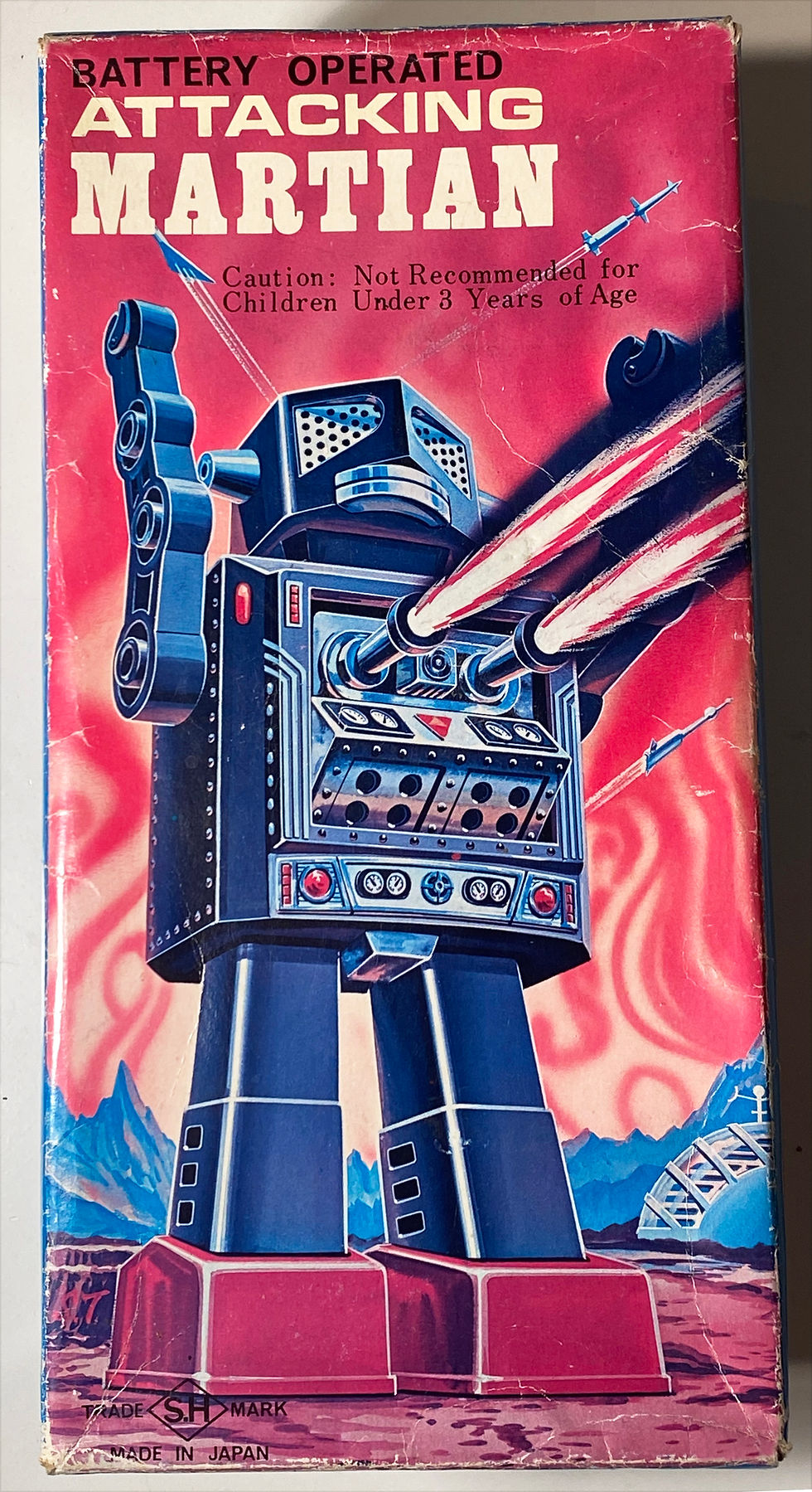 Thumbnail: Vintage Robot Attacking Martian Japan