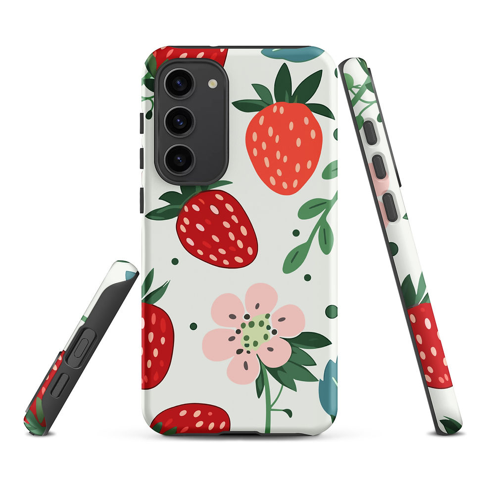 Thumbnail: Strawberry Blossom Tough case for Samsung®