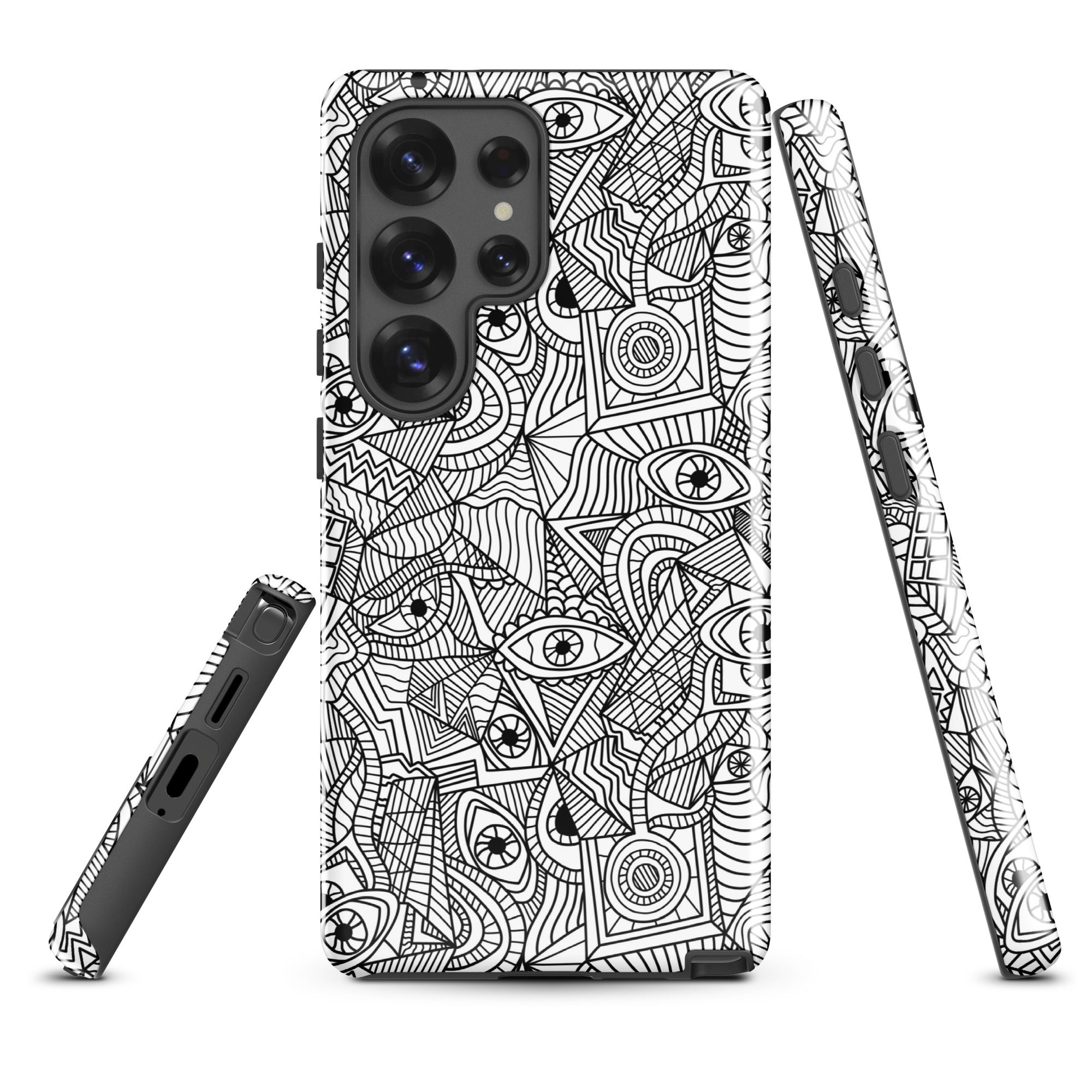 Abstract Mindful Tough case for Samsung®