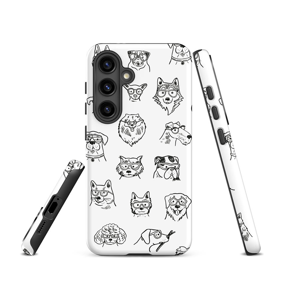 Thumbnail: Paws & Specs Dog Lover Tough case for Samsung®