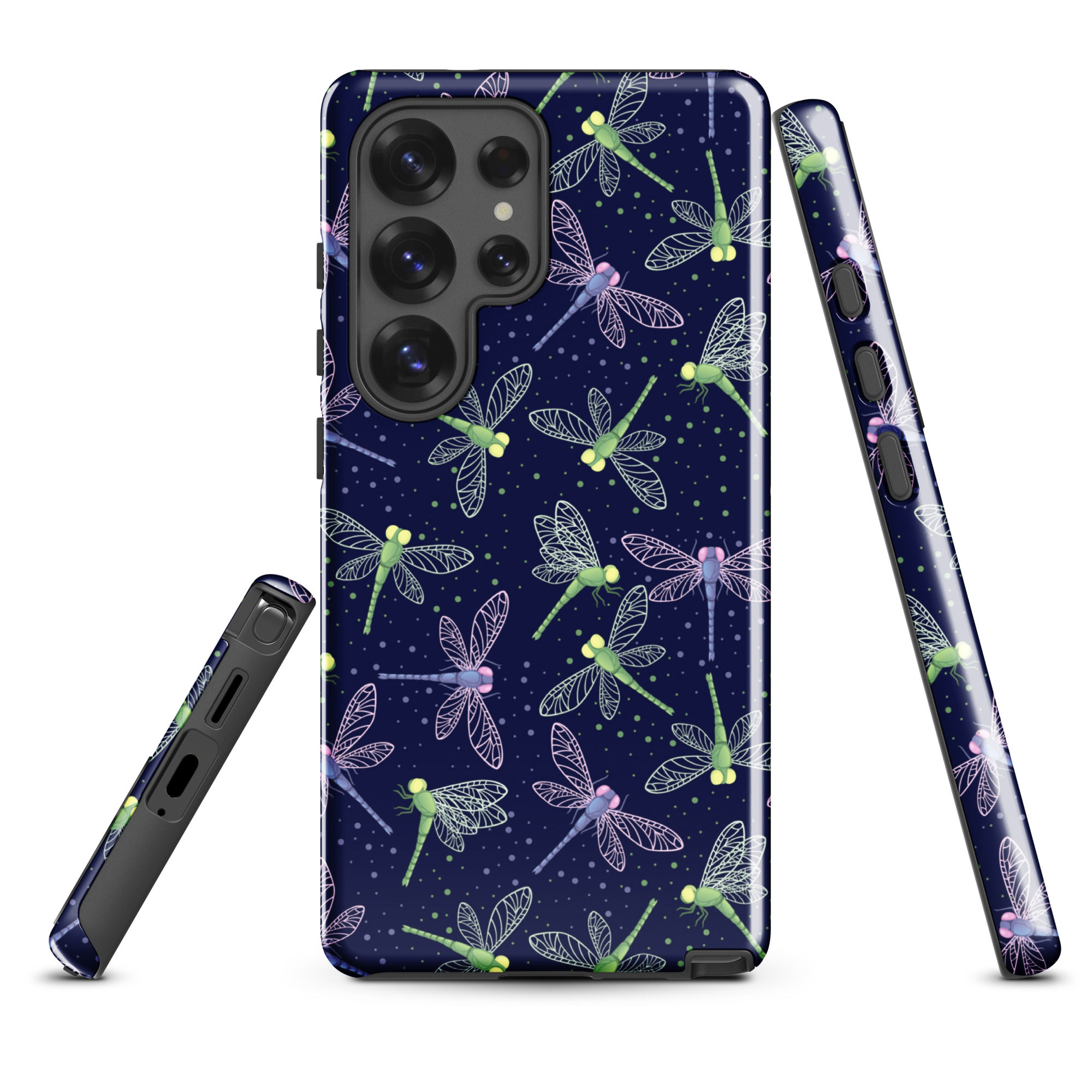 Dragonfly Pattern Tough case for Samsung®