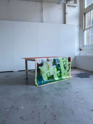 Pop up show
Deconstruction of painting