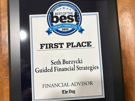 Congratulations to Seth Burzycki: Voted Best Financial Advisor for "Best of the Best"!