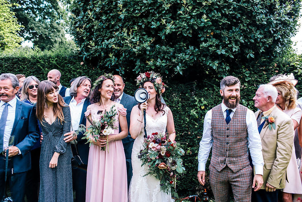 Bridal Party - Owlpen Manor