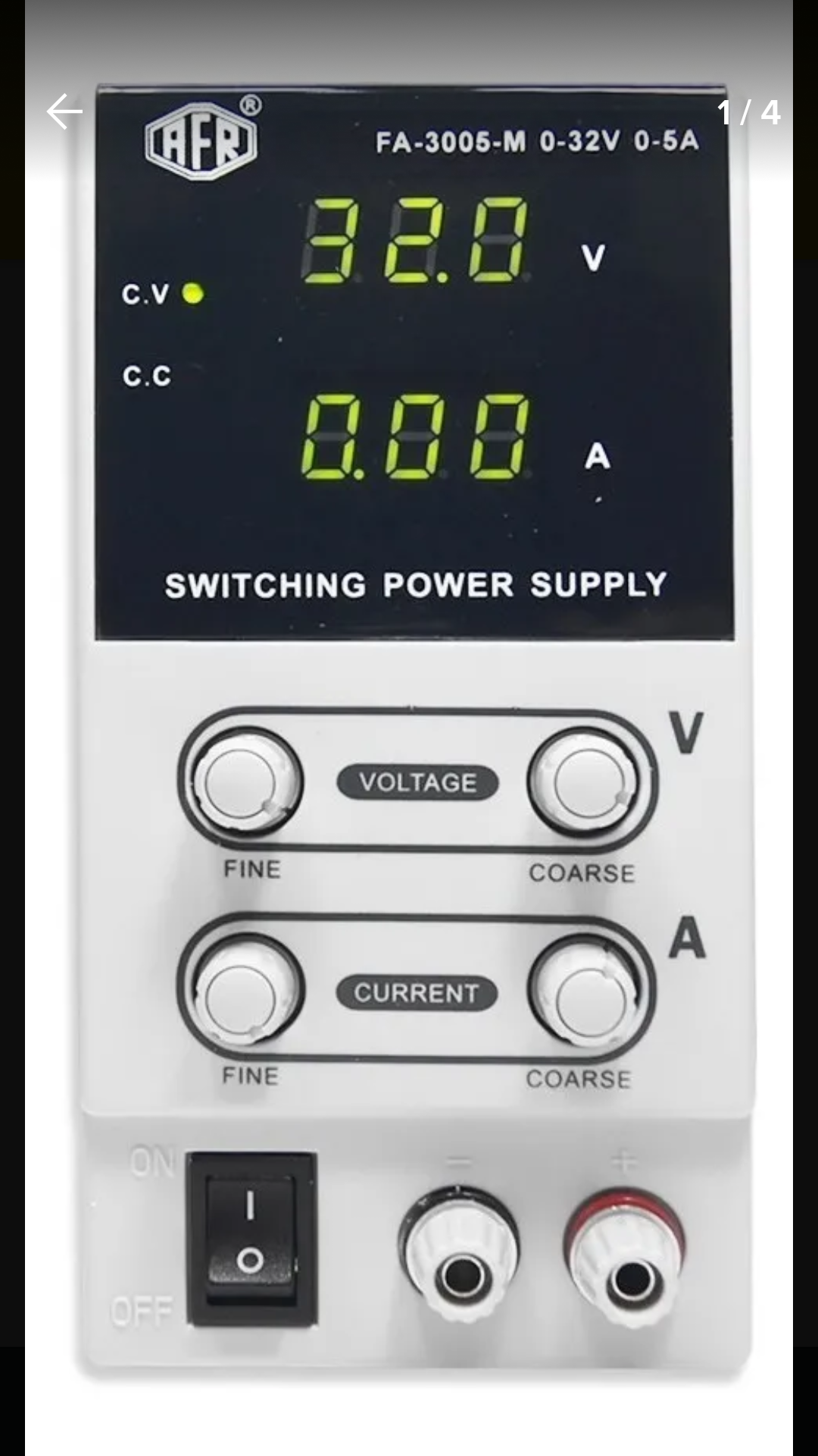 Fonte De Alimentação Digital Bancada 32v 5a Afr Fa3005m