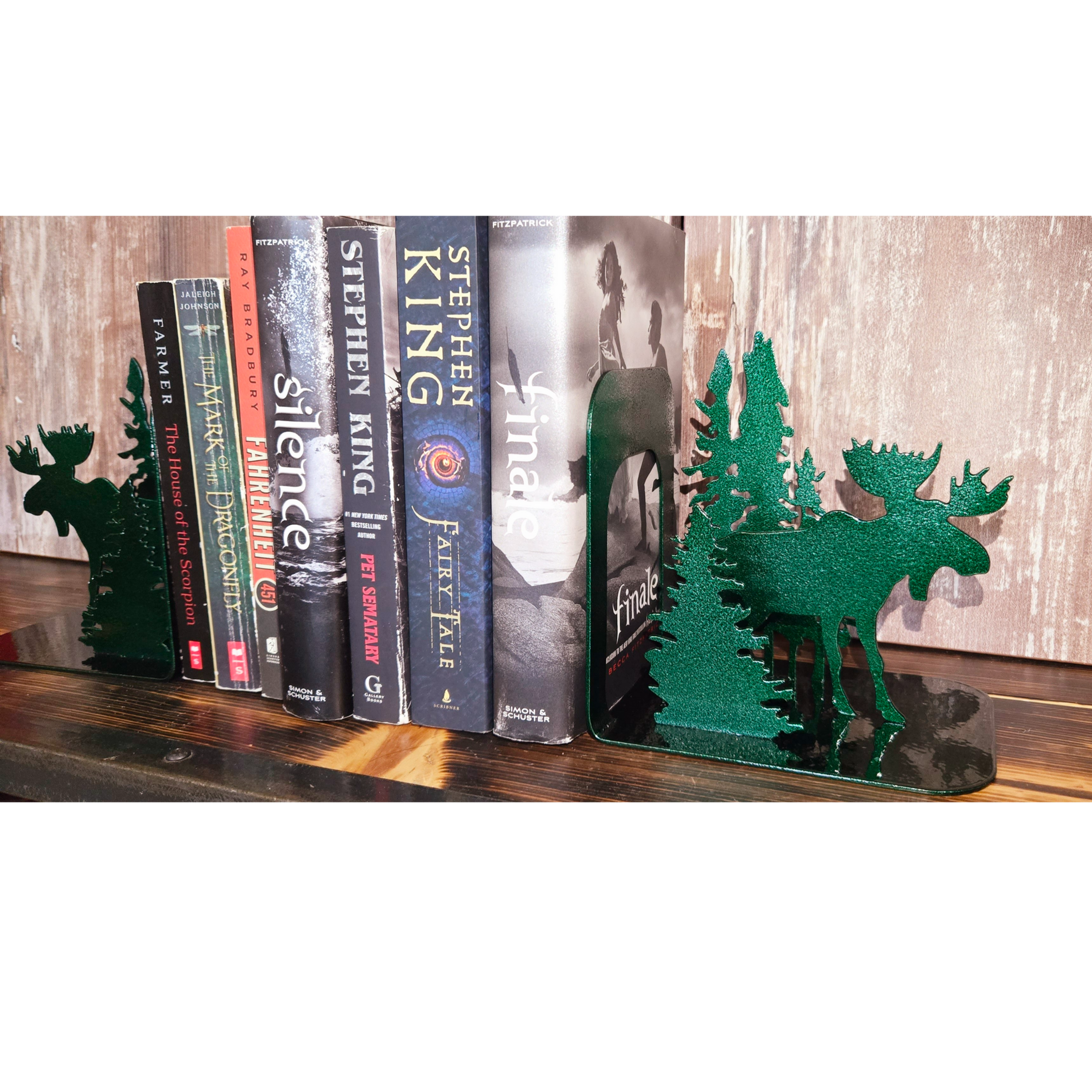 Moose Bookends