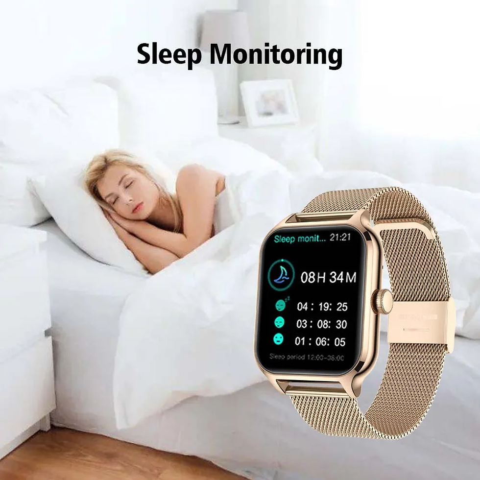 Thumbnail: 1.91" Smartwatch for Women & Men - Bluetooth Call, Heart Rate & Blood Oxygen Tra