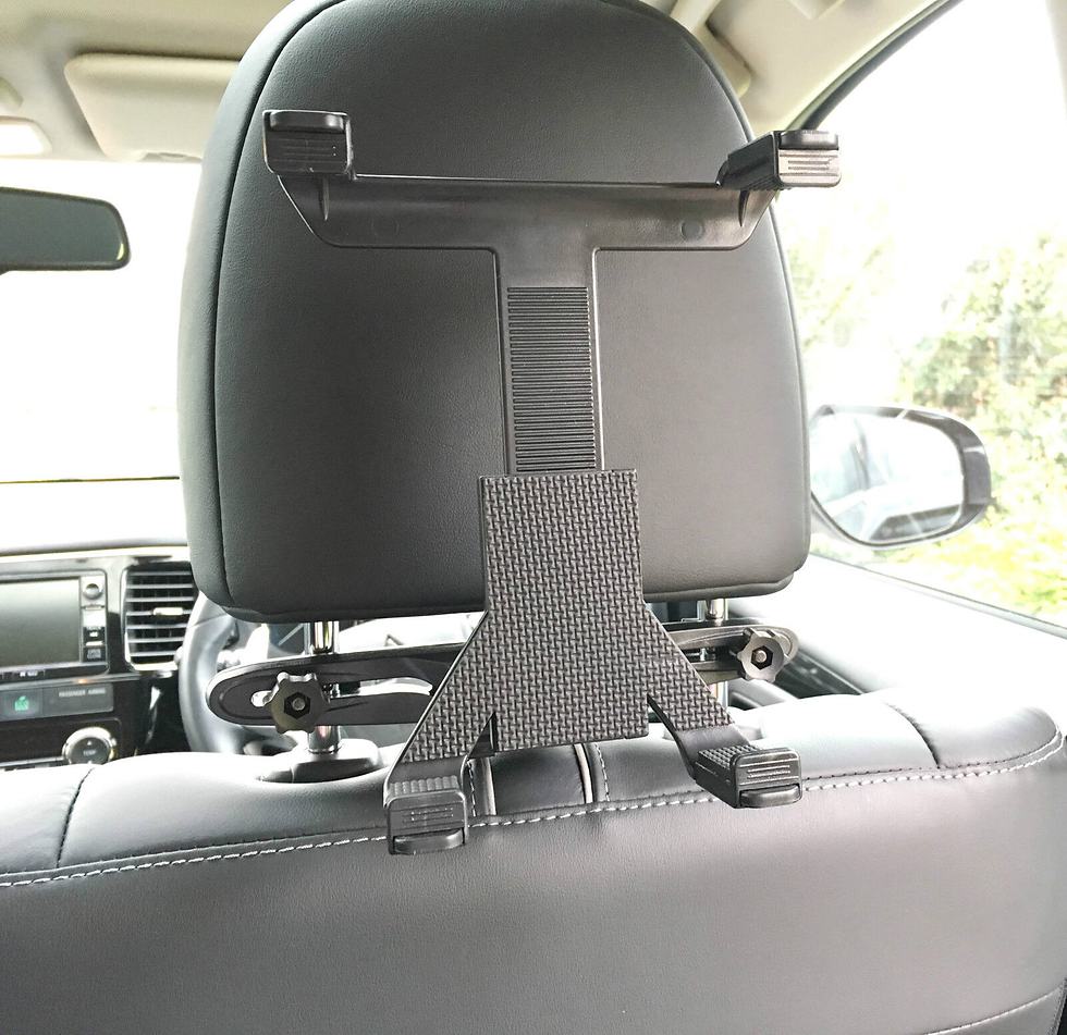 Thumbnail: UNIVERSAL in CAR BACK SEAT HEADREST HOLDER MOUNT CRADLE for IPAD TABLET SAMSUNG