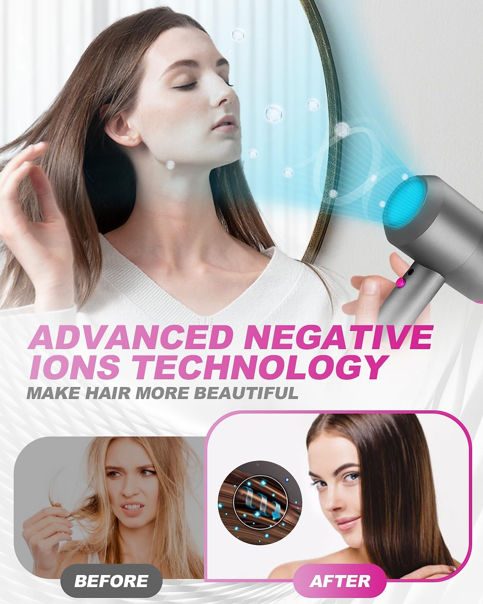 Thumbnail: 2000W Ionic Hair Dryer - Lightweight, 2 Speeds, 3 Heat Settings & Cool Shot