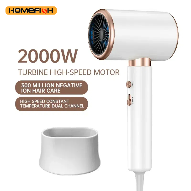 Thumbnail: F37 2000W Professional Hair Dryer with Negative Ion Technology & Air Brush