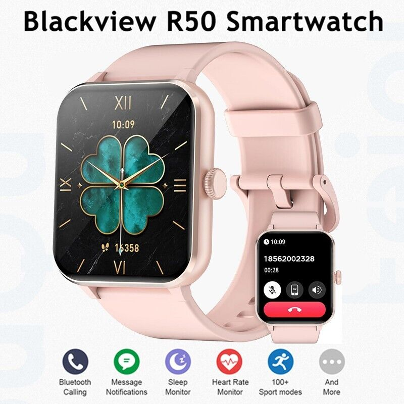 Thumbnail: Women Alexa Smartwatch Fitness Bluetooth Call Watch for Android and Iphone