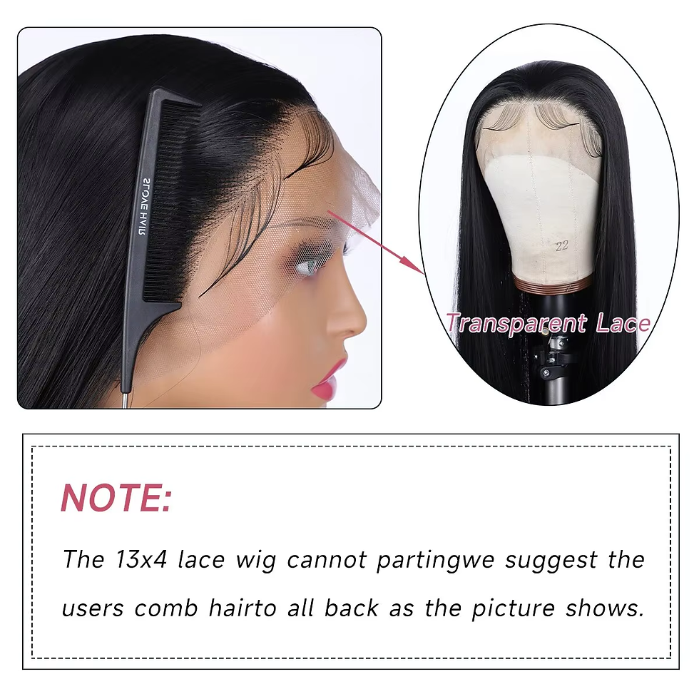 Thumbnail: 13*4 Lace Front Synthetic Wig for Women - 150% Density, Natural Looking, Daily U
