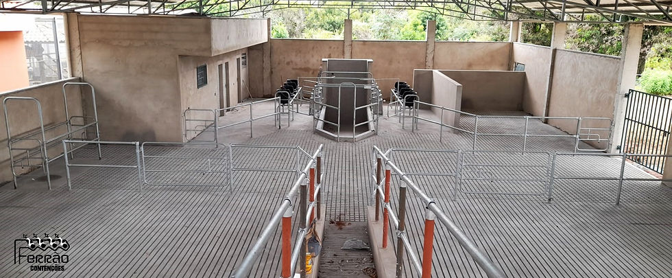 FECHAMENTO COMPLETO PARA SALA DE ORDENHA