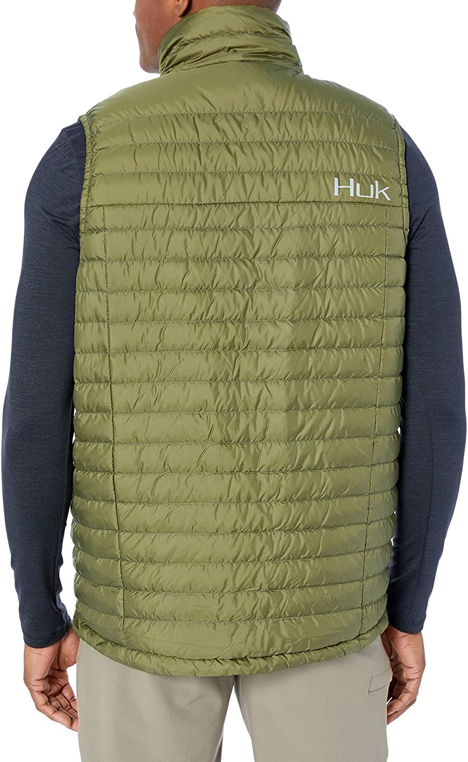 HUK Men's Double Down Vest-Large Abu Dhabi