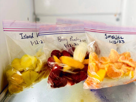 Smoothie Freezer Packs