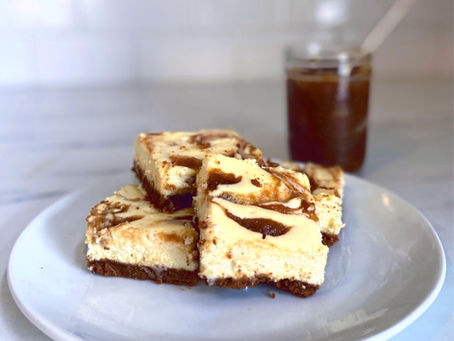 Apple Butter Cheesecake Bars