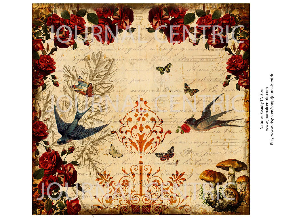 Thumbnail: TN Size: Nature's Beauty Digital Journal Kit