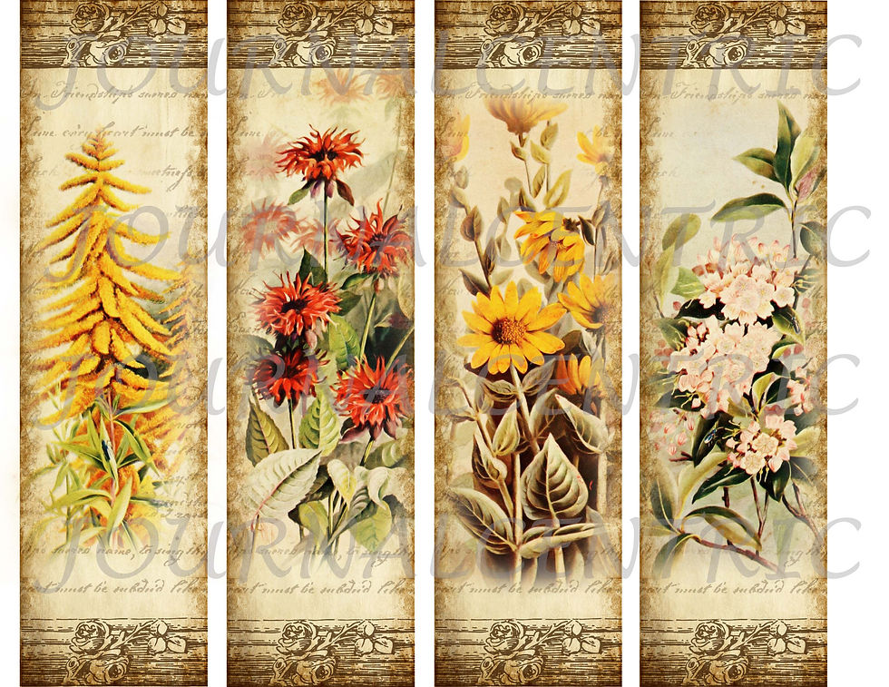 Thumbnail: Floral Post Digital Journal Add-On Kit