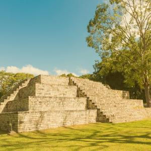 Honduras Coffee - image of pyramids
