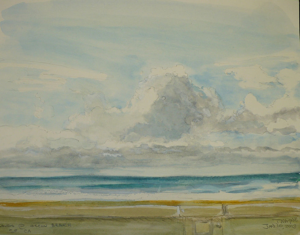 Clouds at Ocean Beach