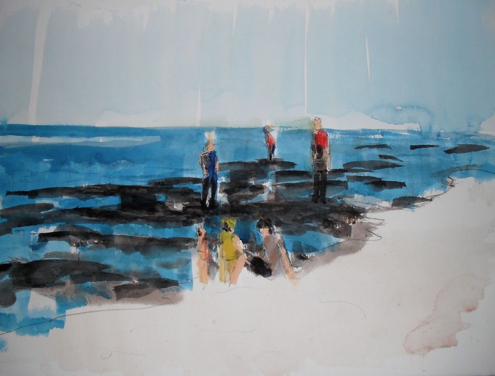 People at the Tidepools