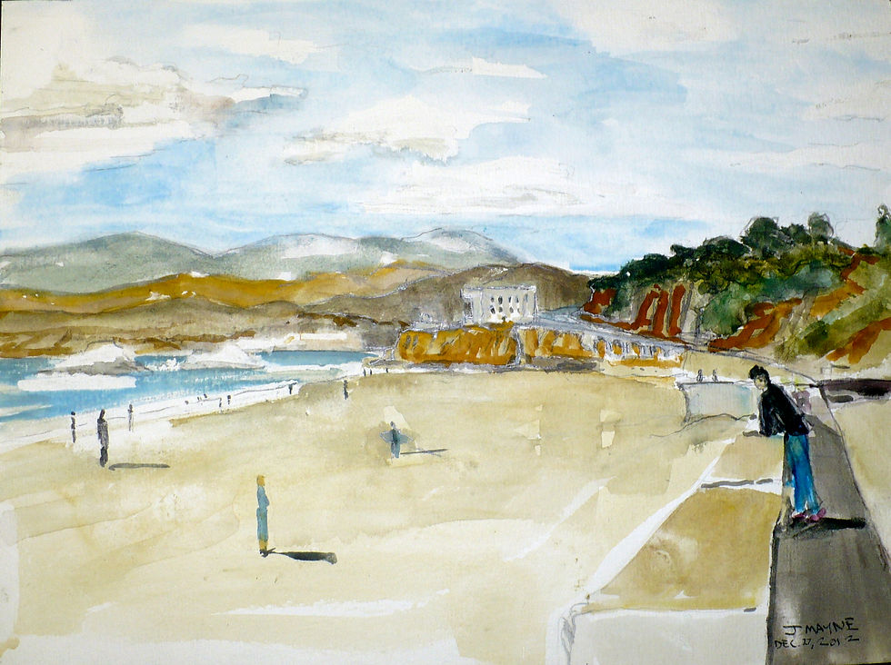 Man at the Seawall
