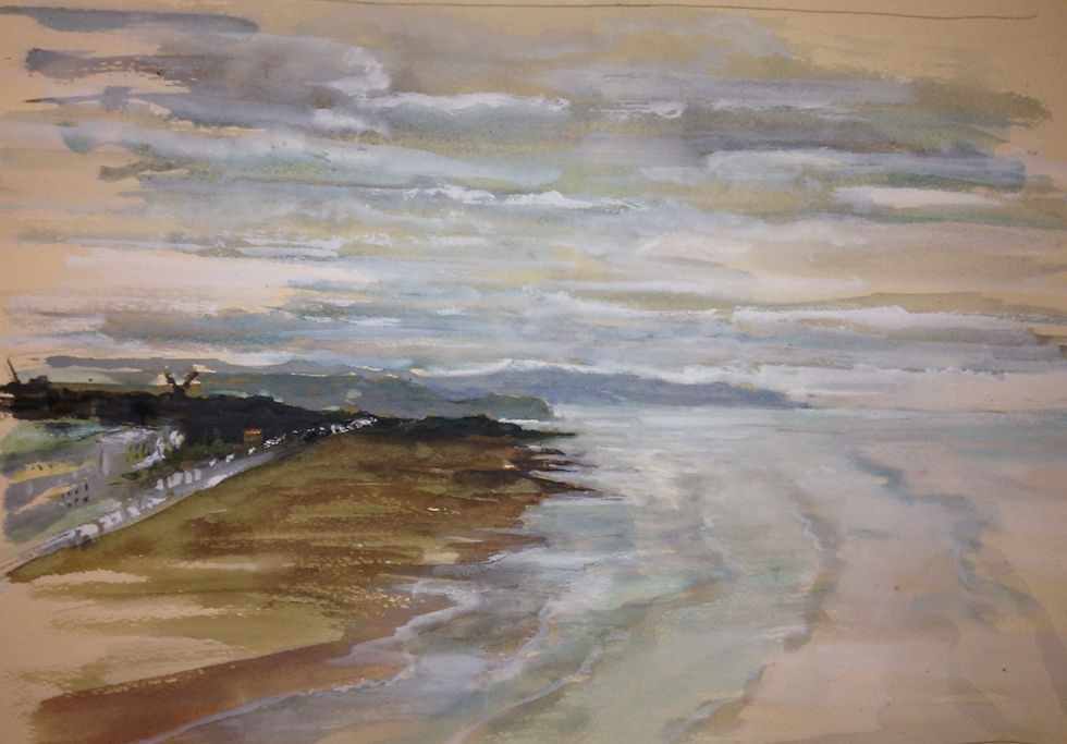 Ocean Beach from Sutro Heights