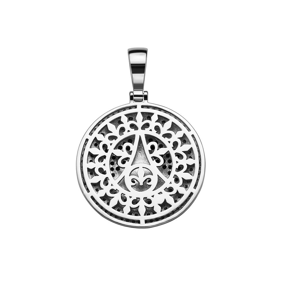 Miniatura: Colgante PSG Iced Out Platinum