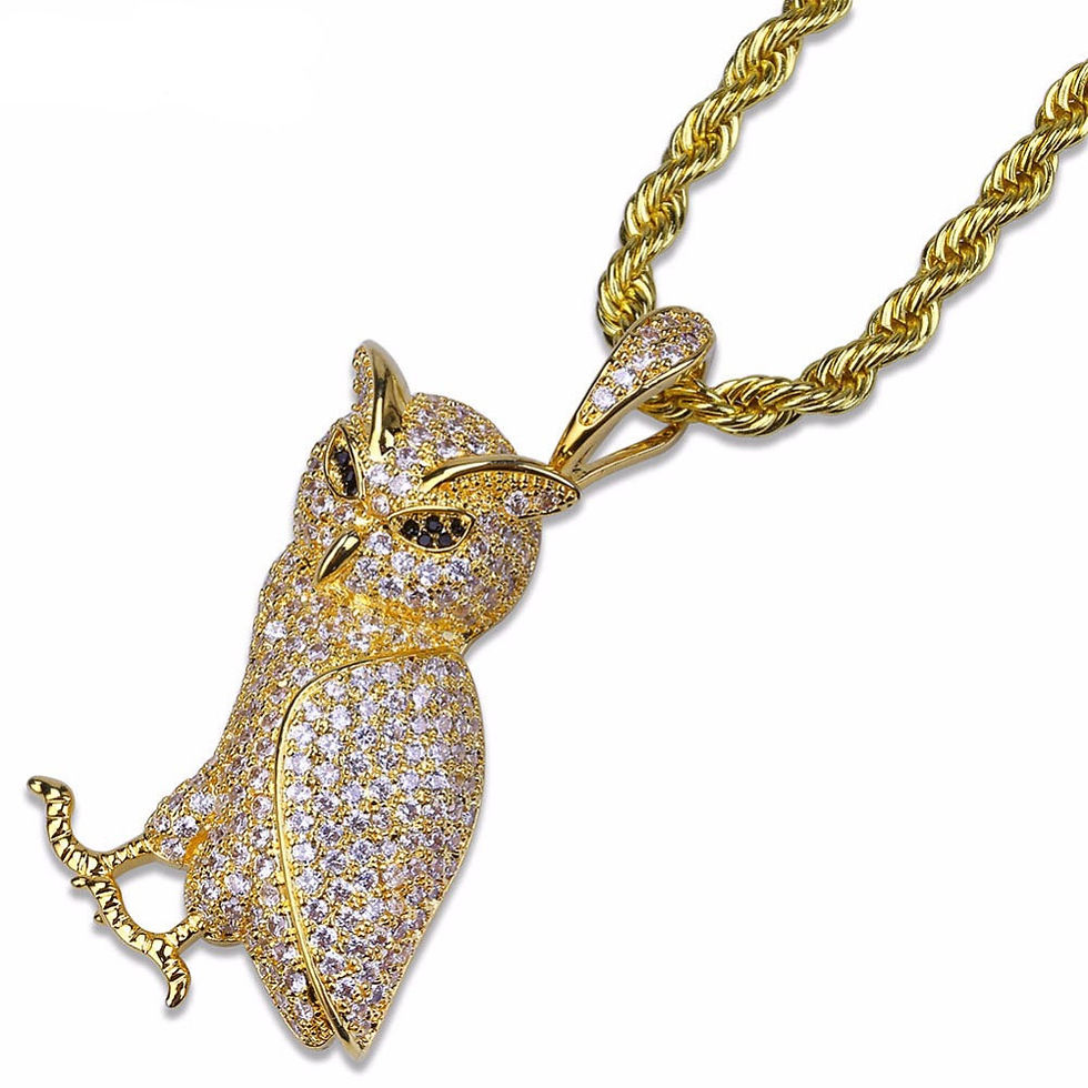 Miniatura: Colgante Owl Gold