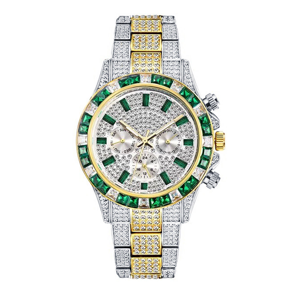 Reloj Emerald Chrono 42mm Two Tone Gold