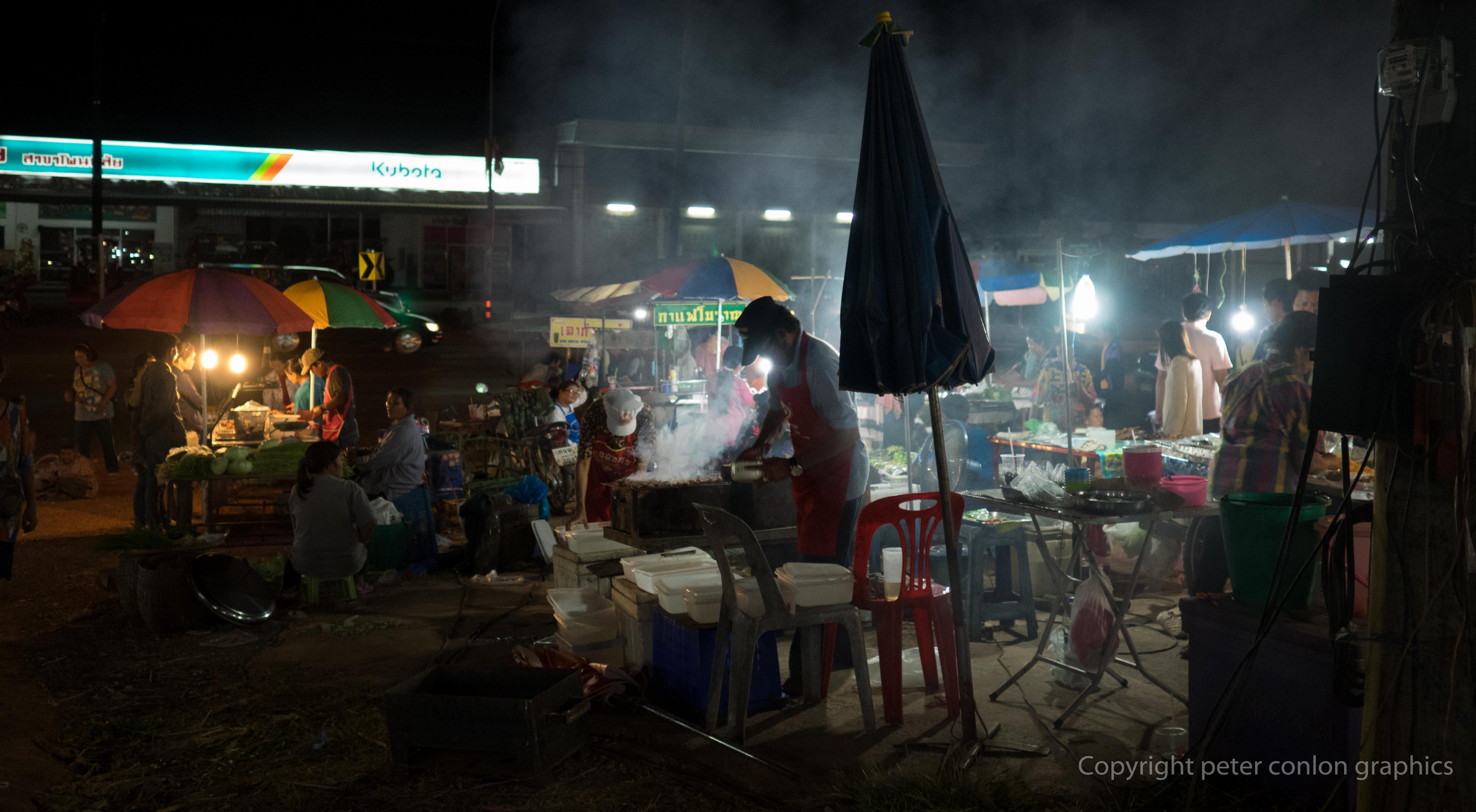 A night market