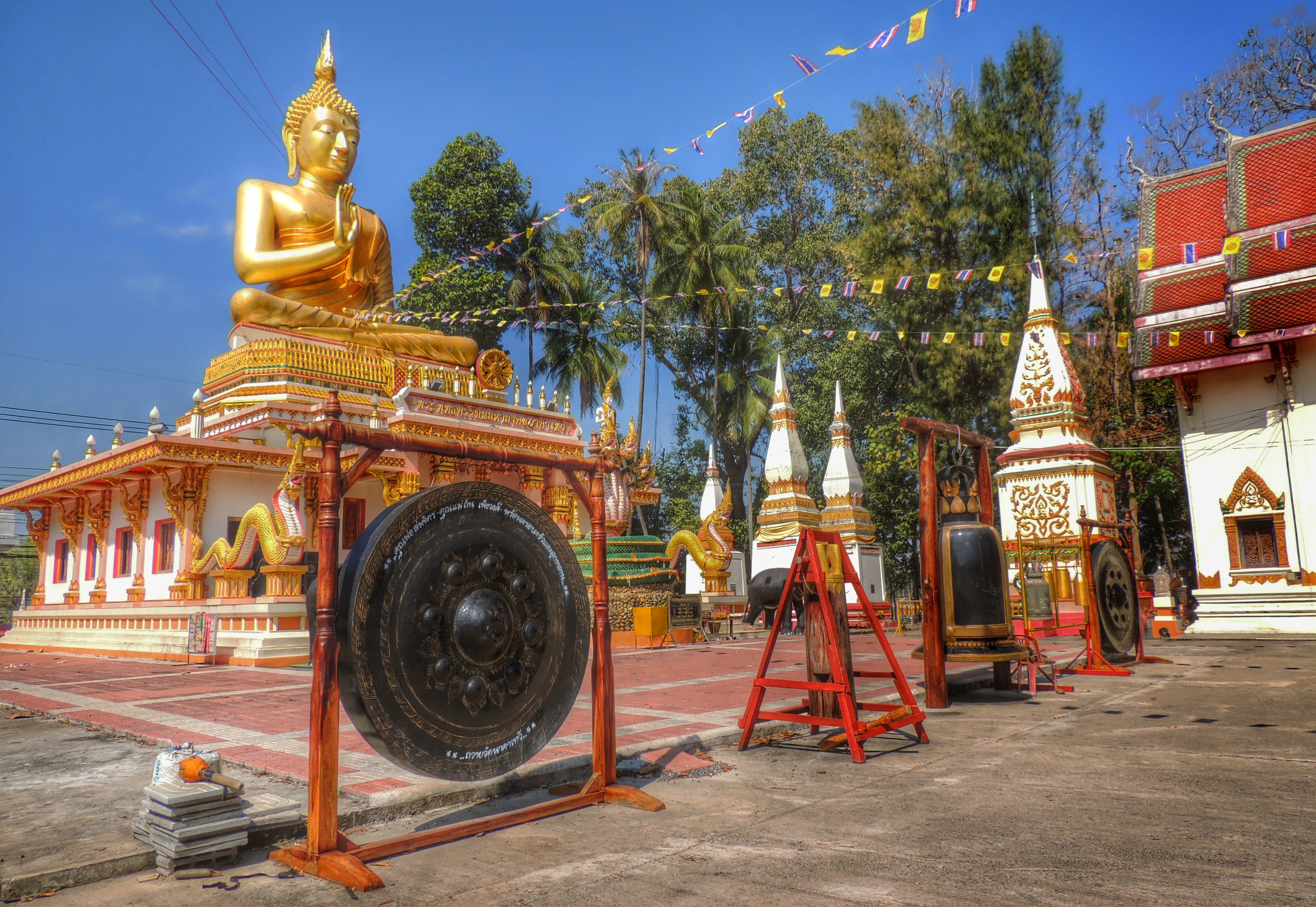 Golden Buddha at the Silk Market