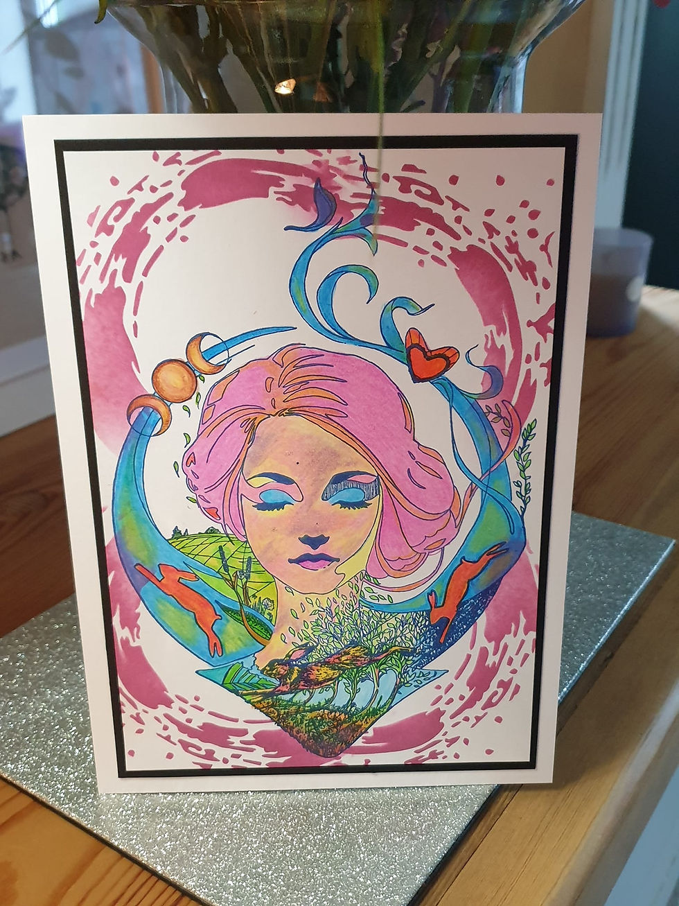 Thumbnail: Wonderful World - Mother Nature - Clear Acrylic A5 Stamp - 13 Stamp