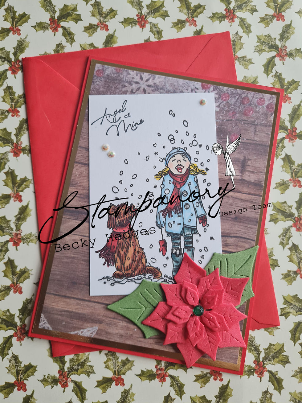 Thumbnail: Stampanory Angel of Mine  Clear - Clear A5 Stamp Set - 12 Stamps